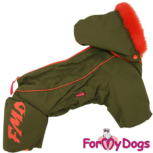 FMD snowsuit for male dog, 18 (EXPRESS SHIPPING)